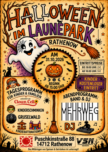 Halloween im Launepark